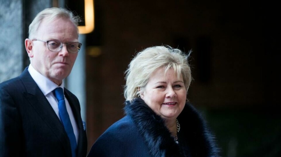 Ifølge forvalter Jan Petter Sissener har ikke Erna Solberg mange alternativer om hun ønsker å bli statsminister på ny. Illustrasjonsfoto.