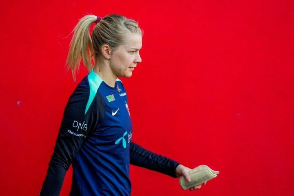 Ada Hegerberg kan ikke spille mot Frankrike.