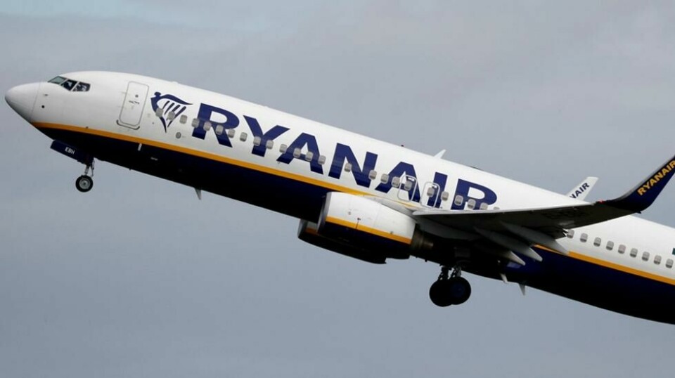 Det irske lavprisselskapet Ryanair flyr til destinasjoner i Norge.