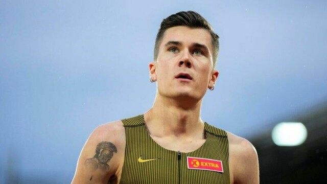Her er Jakob Ingebrigtsen under Bislett Games i 2024.