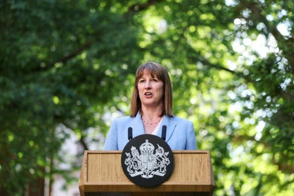 Storbritannias finansminister Rachel Reeves. Storbritannias finansminister Rachel Reeves. Foto: Hanna McKay / AP / NTB