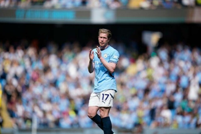 Kevin De Bruyne har ikke mange kamper igjen som Manchester City-spiller.