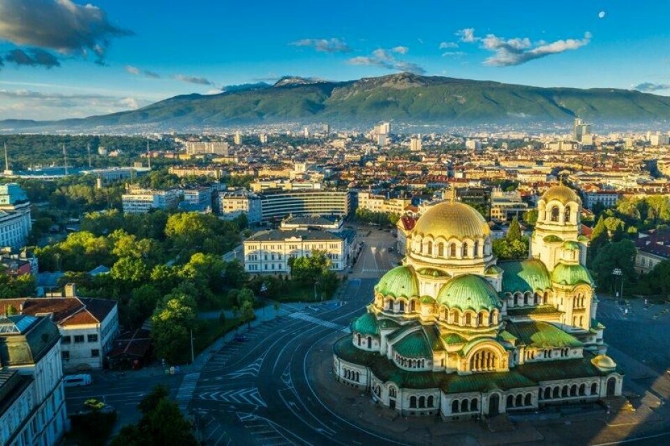 Bulgarias hovedstad, Sofia, er et godt storby-valg, ifølge Forex Bank. Bulgarias hovedstad, Sofia, er et godt storby-valg, ifølge Forex Bank. Foto: Robert Harding Video / Shutterstock / NTB