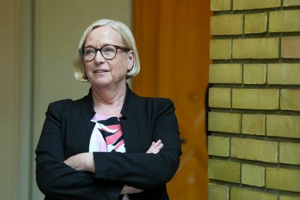Sps Marit Arnstad kaller klimasamtalene for en skinnmanøver og kritiserer Ap for å være lite lyttende. Sps Marit Arnstad kaller klimasamtalene for en skinnmanøver og kritiserer Ap for å være lite lyttende. Foto: Terje Pedersen / NTB