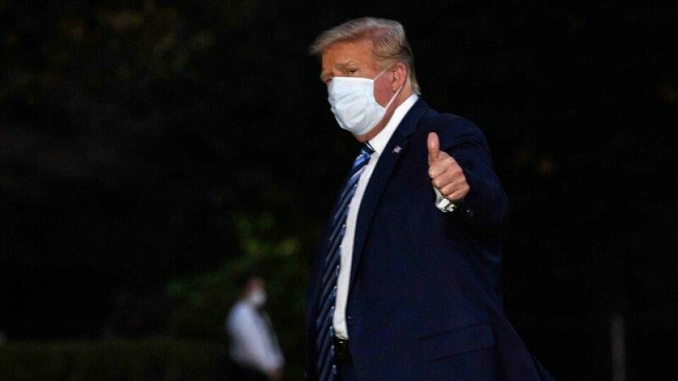 Donald Trump var president da covid-pandemien brøt ut. Donald Trump var president da covid-pandemien brøt ut. Foto: AFP / NTB