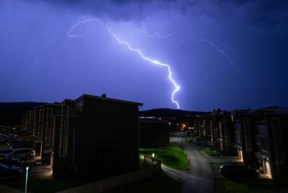 Påskeværet blir noe variert inn mot helgen, og i Rogaland kan det komme lyn og torden natt til onsdag. Påskeværet blir noe variert inn mot helgen, og i Rogaland kan det komme lyn og torden natt til onsdag. Foto: Stian Lysberg Solum / NTB