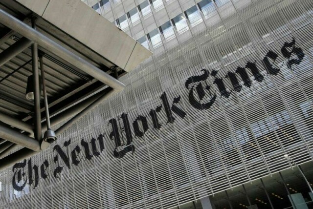 New York Times har inngått en avtale med Amazon om bruk av avisens innhold til å trene opp kunstig intelligens. Illustrasjonsfoto: Julio Cortez / AP / NTB