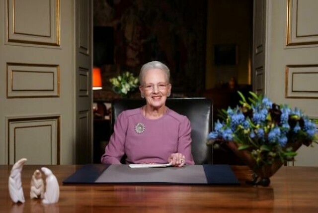 Dronning Margrethe er innlagt på sykehus med forkjølelse. Kongehuset opplyser at innleggelsen er «for sikkerhets skyld». Bildet er fra 2022.