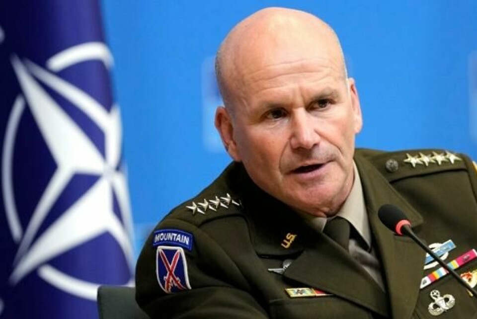 Natos militære øverstkommanderende i Europa, den amerikanske generalen Chris Cavoli. Natos militære øverstkommanderende i Europa, den amerikanske generalen Chris Cavoli. Foto: AP / NTB