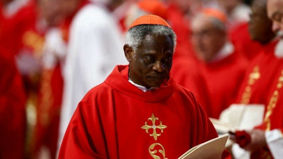 Petter Turkson fra Ghana kan bli den første paven fra Afrika på 1500 år. Petter Turkson fra Ghana kan bli den første paven fra Afrika på 1500 år. Foto: Yara Nardi / Reuters / NTB