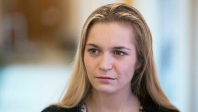 Stortingsrepresentant Mathilde Tybring-Gjedde er ikke fornøyd med T-bane-reklamen i Oslo på 17. mai.