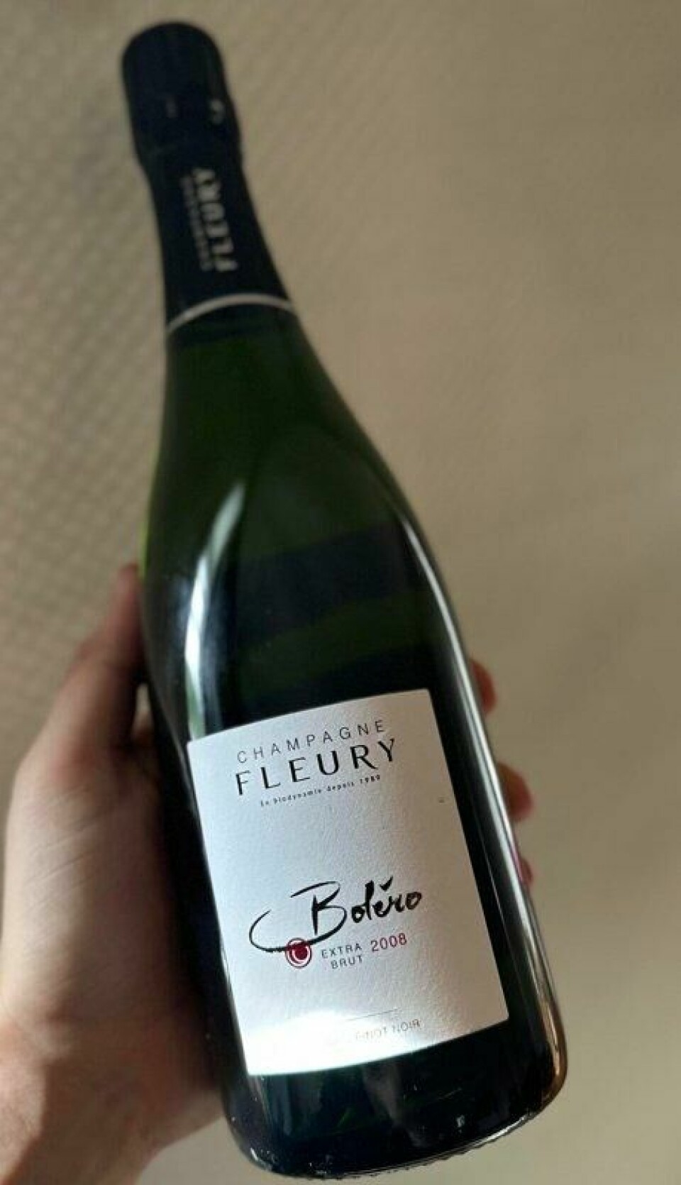 2008-årgangen i champagne viser seg fortsatt ungdommelig og frisk i dag. Fleury Boléro 2008 er en eksemplarisk vin fra den friske årgangen. 2008-årgangen i champagne viser seg fortsatt ungdommelig og frisk i dag. Fleury Boléro 2008 er en eksemplarisk vin fra den friske årgangen. Foto: Ole S. Berg / Finansavisen