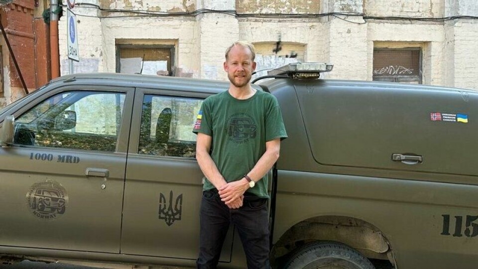 Ole Kvåle er leder i Ukrainian Freedom Convoys (UFC). Ole Kvåle er leder i Ukrainian Freedom Convoys (UFC). Foto: UFC