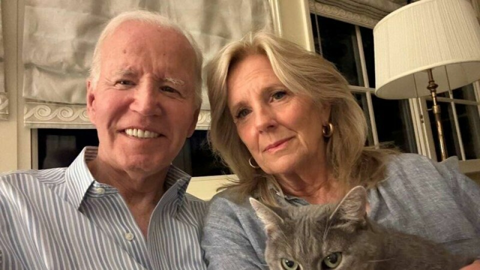 Joe Biden og Jill Biden takket for støtten etter kreftdiagnosen ble klar. Joe Biden og Jill Biden takket for støtten etter kreftdiagnosen ble klar. Foto: Joe Biden / X / REUTERS / NTB