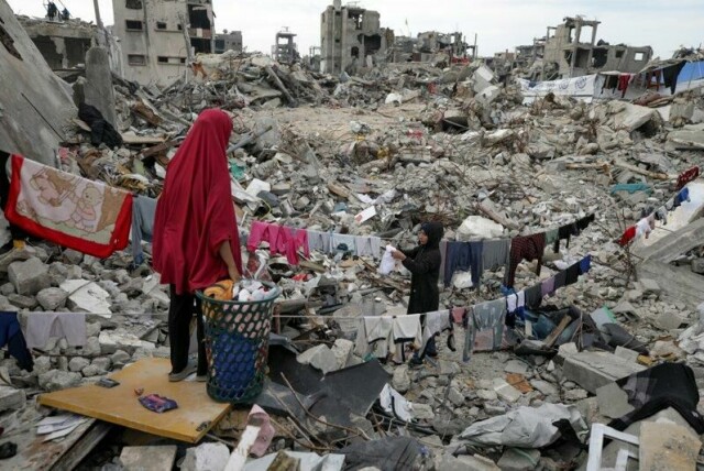 Israel har siden oktober 2023 lagt store deler av Gazastripen i grus og drept over 51.000 palestinere, flertallet av dem barn og kvinner. Slik ser det ut i Jabalia.