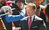 Skuespilleren Melissa McCarthy som Sean Spicer. Foto: Bebeto Matthews / AP