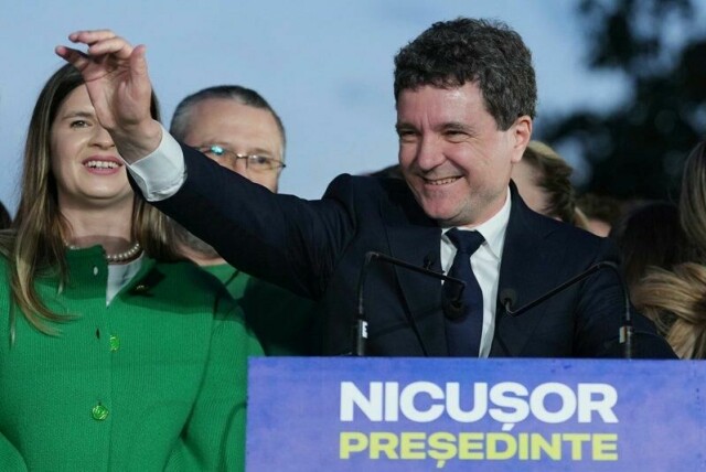 Nicusor Dan gikk av med seieren i andre runde av Romania presidentvalg.