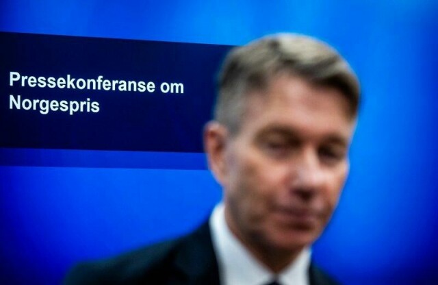 Energiminister Terje Aasland (Ap) la i mars fram detaljene om norgespris.
