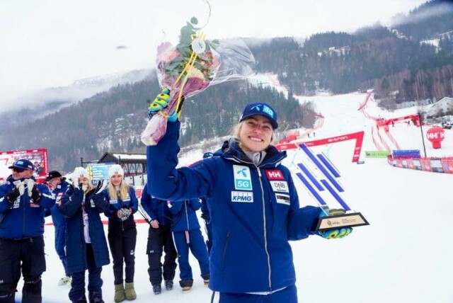 Ragnhild Mowinckel er gravid.