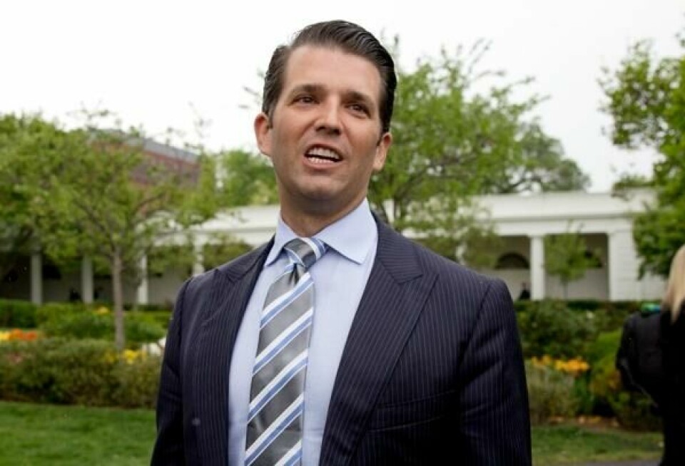 Donald Trump Jr. (AP Photo/Carolyn Kaster) Donald Trump Jr. (AP Photo/Carolyn Kaster) Foto: Carolyn Kaster/NTB