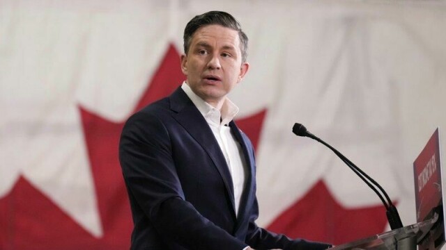 Lederen av det konservative partiet i Canada, Pierre Poilievre.