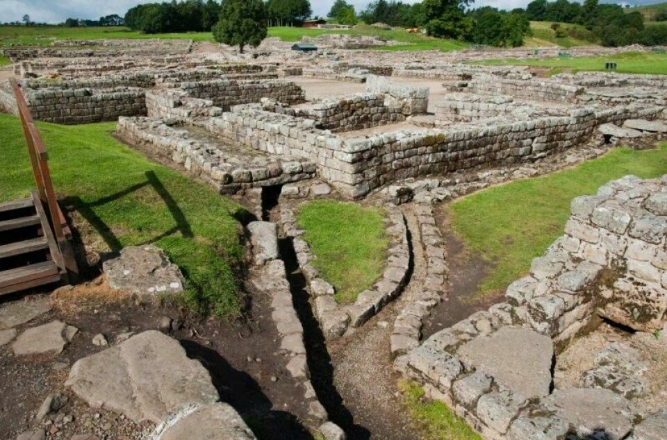 Ruinene på Vindolanda nord i England. (Foto: Jaime Pharr / Shutterstock / NTB) Ruinene på Vindolanda nord i England. (Foto: Jaime Pharr / Shutterstock / NTB) Foto: forskning