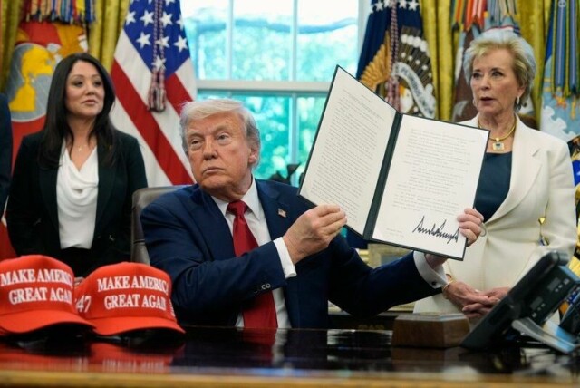Donald Trump signerte onsdag et knippe presidentordrer knyttet til utdanning og universiteter.