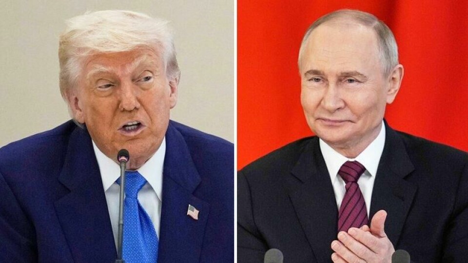 Donald Trump og Vladimir Putin snakket sammen i over to timer mandag. Donald Trump og Vladimir Putin snakket sammen i over to timer mandag. Foto: AP / NTB