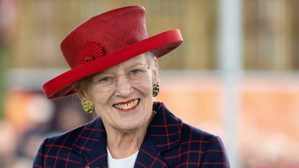 Det danske luftforsvaret røper historier om dronning Margrethe på innsiden av VIP-flyet CL-604 Challenger. Her er dronningen avbildet i august 2023.