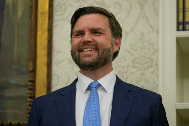 Visepresident J.D. Vance, her under en seremoni i Det hvite hus tirsdag.