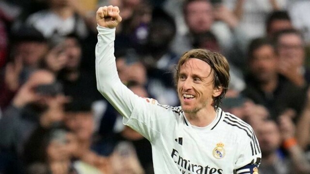 Real Madrid-profil Luka Modric er snart ferdig i klubben.