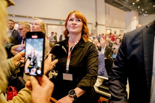 Kine Asper Vistnes er nestleder i Fellesforbundet.
