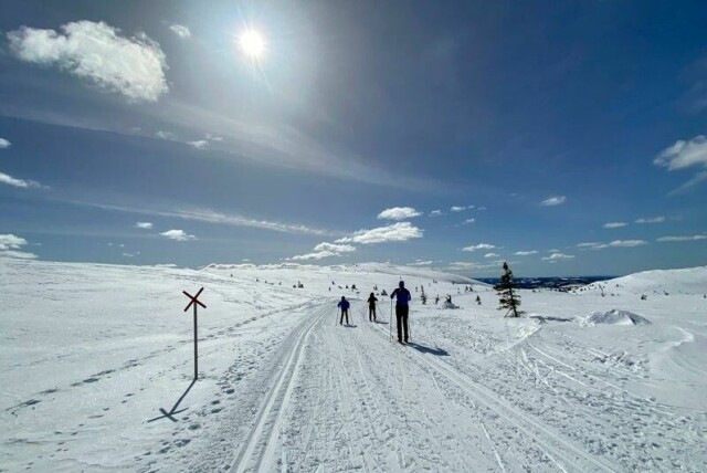 Den Norske Turistforeningen mener det fortsatt er håp om drømmepåsken på fjellet. Illustrasjonsfoto: Erik Johansen / NTB