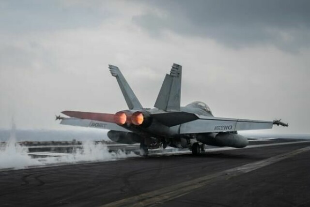 Det var et fly av denne typen, et F/A-18 Super Hornet, som styrtet i Finland.