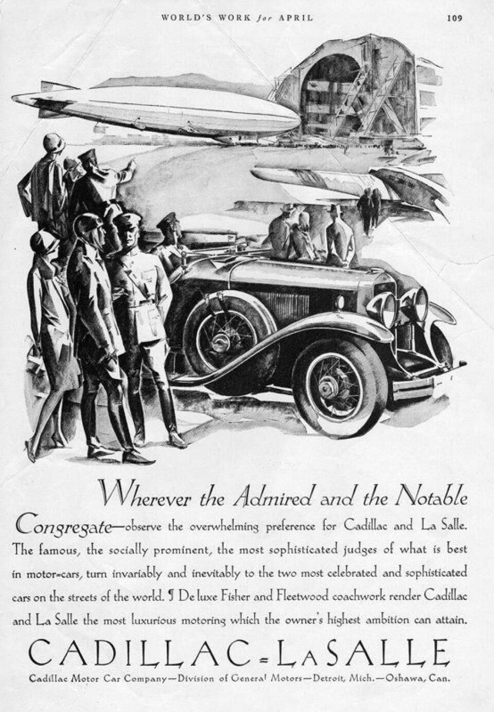 LaSalle Illustrasjon: GM LaSalle Illustrasjon: GM