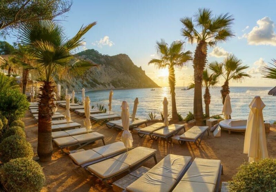 Sjekk ut pittoreske strender som Sol d'en Serra på Ibiza. Sjekk ut pittoreske strender som Sol d'en Serra på Ibiza. Foto: Shutterstock