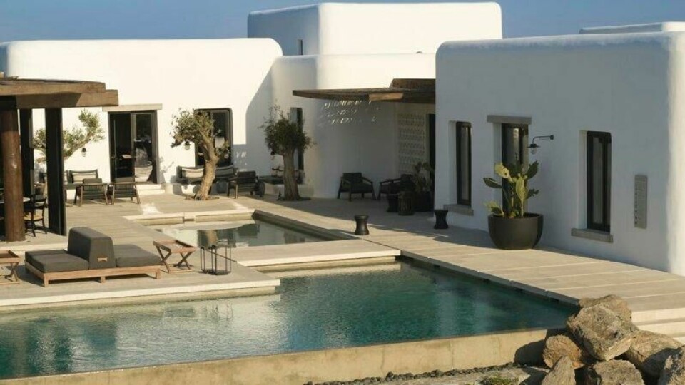 Kalesma Mykonos tilbyr 25 suiter og to villaer, alle med private bassenger og uforstyrret utsikt. Kalesma Mykonos tilbyr 25 suiter og to villaer, alle med private bassenger og uforstyrret utsikt. Foto: Kalesma Mykonos