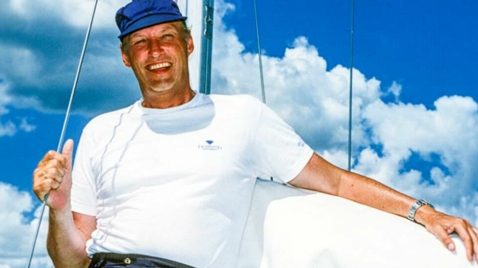 Sportsmann: Kong Harald har vært en aktiv seiler nær sagt hele livet. Her i København i juli 1992, da han deltok i seil-VM for entonnere med «FRAM XI».
