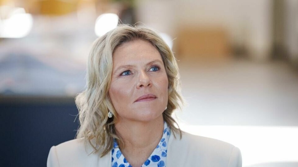 – Jeg tror stadig flere ser at Ap og Høyre er blitt veldig like i mange saker, og at Frp er alternativet i norsk politikk, sier Frp-leder Sylvi Listhaug. Foto: Liselotte Sabroe/Ritzau Scanpix/NTB