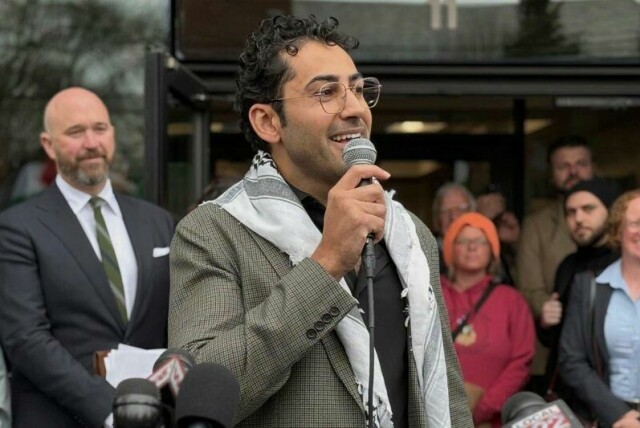 Den palestinske aktivisten Mohsen Mahdawi ble løslatt på ordre fra en dommer i USA onsdag.