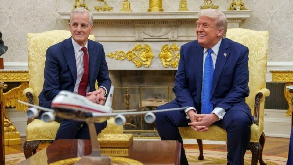 Ukraina-krigen var et av flere temaer i samtalene mellom statsminister Jonas Gahr Støre og USAs president Donald Trump. Ukraina-krigen var et av flere temaer i samtalene mellom statsminister Jonas Gahr Støre og USAs president Donald Trump. Foto: Cornelius Poppe / NTB