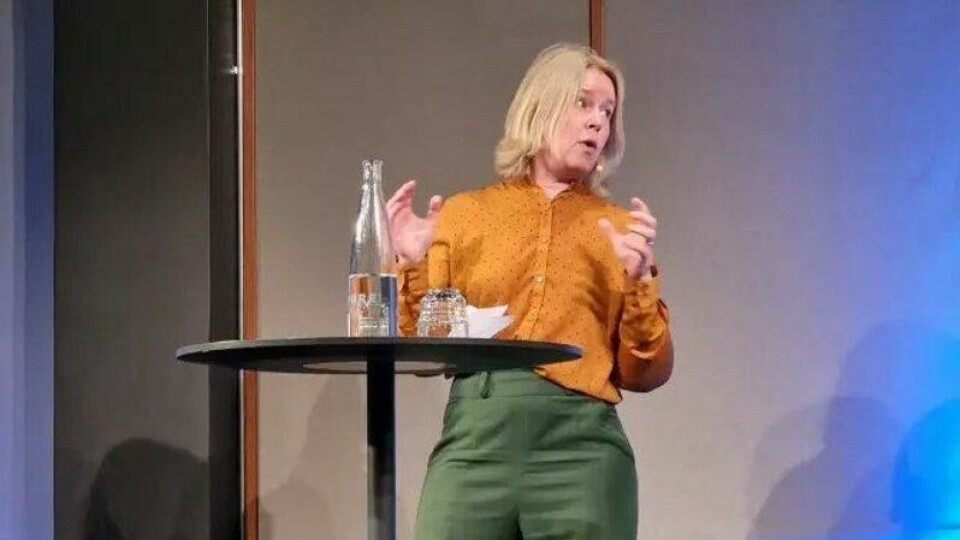 Kari Steen-Johnsen fra Institutt for samfunnsforskning på Cicero-dagen. Kari Steen-Johnsen fra Institutt for samfunnsforskning på Cicero-dagen. Foto: Marte Dæhlen