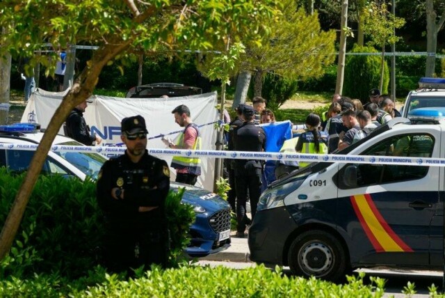 Stedet der den tidligere ukrainske politikeren Andrej Portnov ble drept i Madrid ble raskt sperret av. Ifølge myndighetene skal flere personer ha deltatt i drapet.