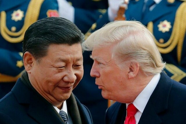 President Donald Trump og hans kinesiske motpart Xi Jinping har møtt hverandre flere ganger, blant annet i 2017 da Trump var gjest i Beijing.