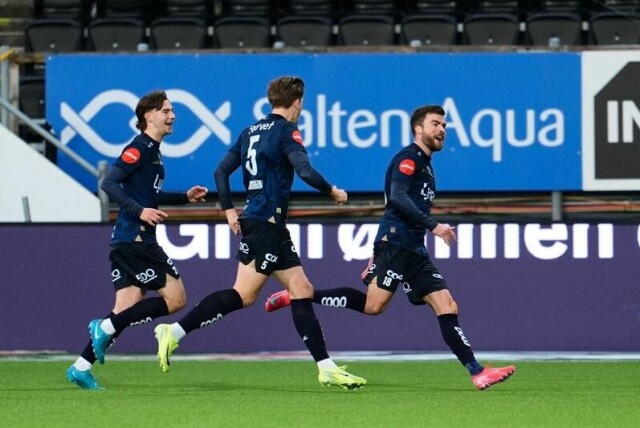 Sondre Bjørshol ble matchvinner for Viking i Bodø.