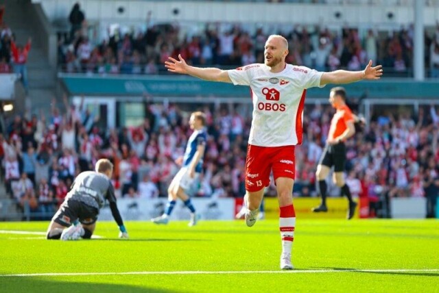 Sondre Sørløkk sendte hjemmelaget opp i 1–0.