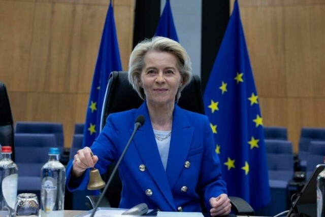 EU-kommisjonens president Ursula von der Leyen.