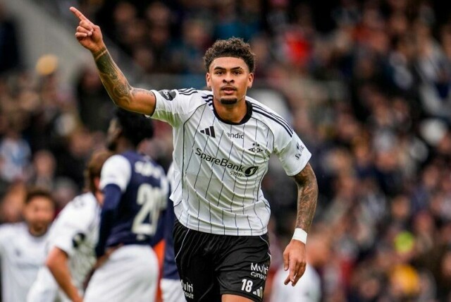 Noah Holm scoret for Rosenborg mot Kristiansund.