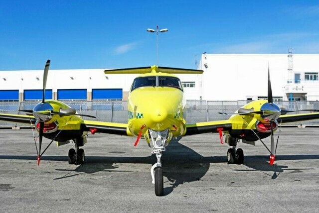 Arbeidsgiveren Avincis Aviation, tidligere Babcock Air Ambulance, vant saken mot den oppsagte piloten. Arkivfoto: Rune Stoltz Bertinussen / NTB