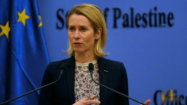 EUs utenrikssjef Kaja Kallas tok opp den humanitære situasjonen på Gaza da hun snakket med Israels utenriksminister tirsdag.